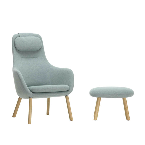 HAL Lounge Chair and Ottoman / Fabric